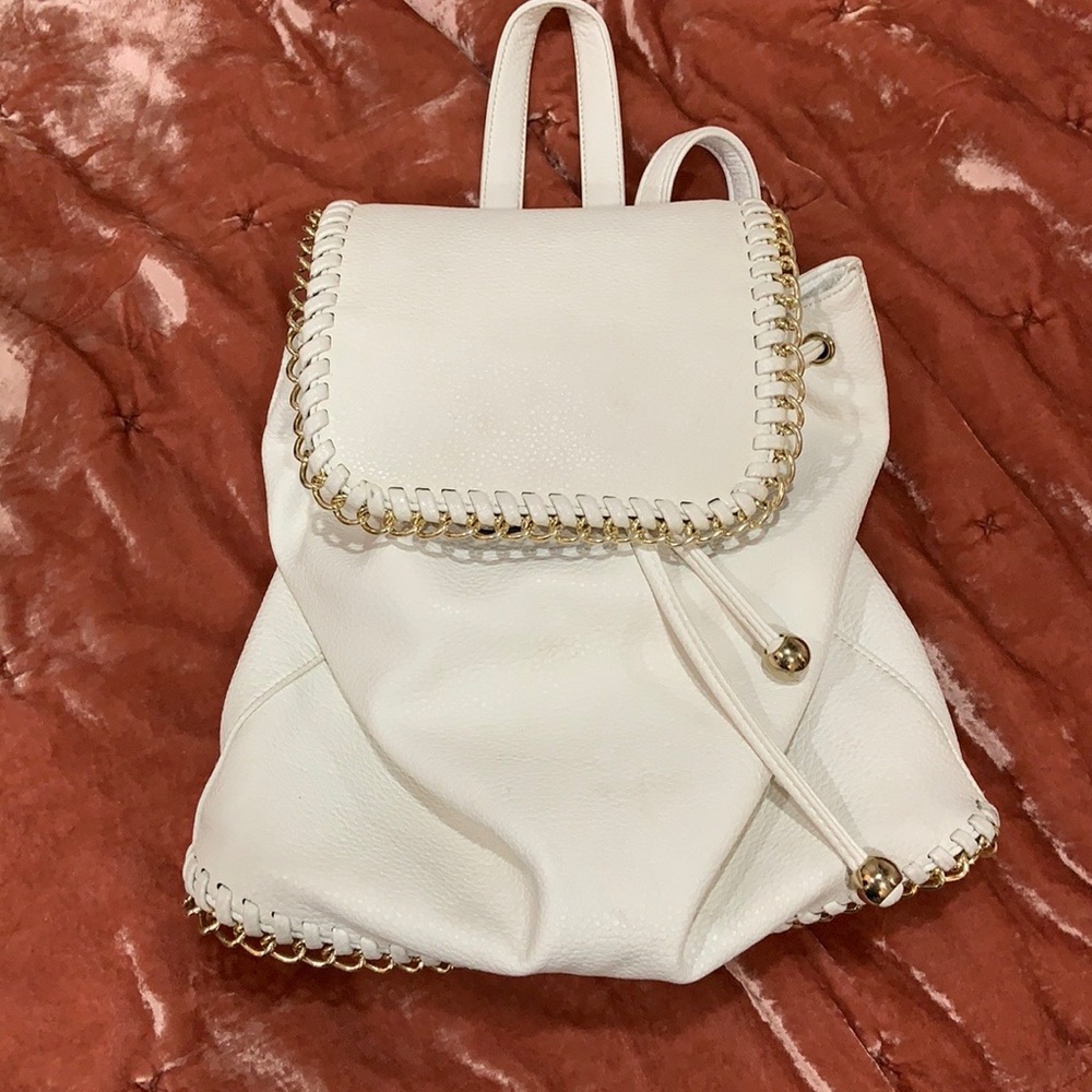 White Backpack